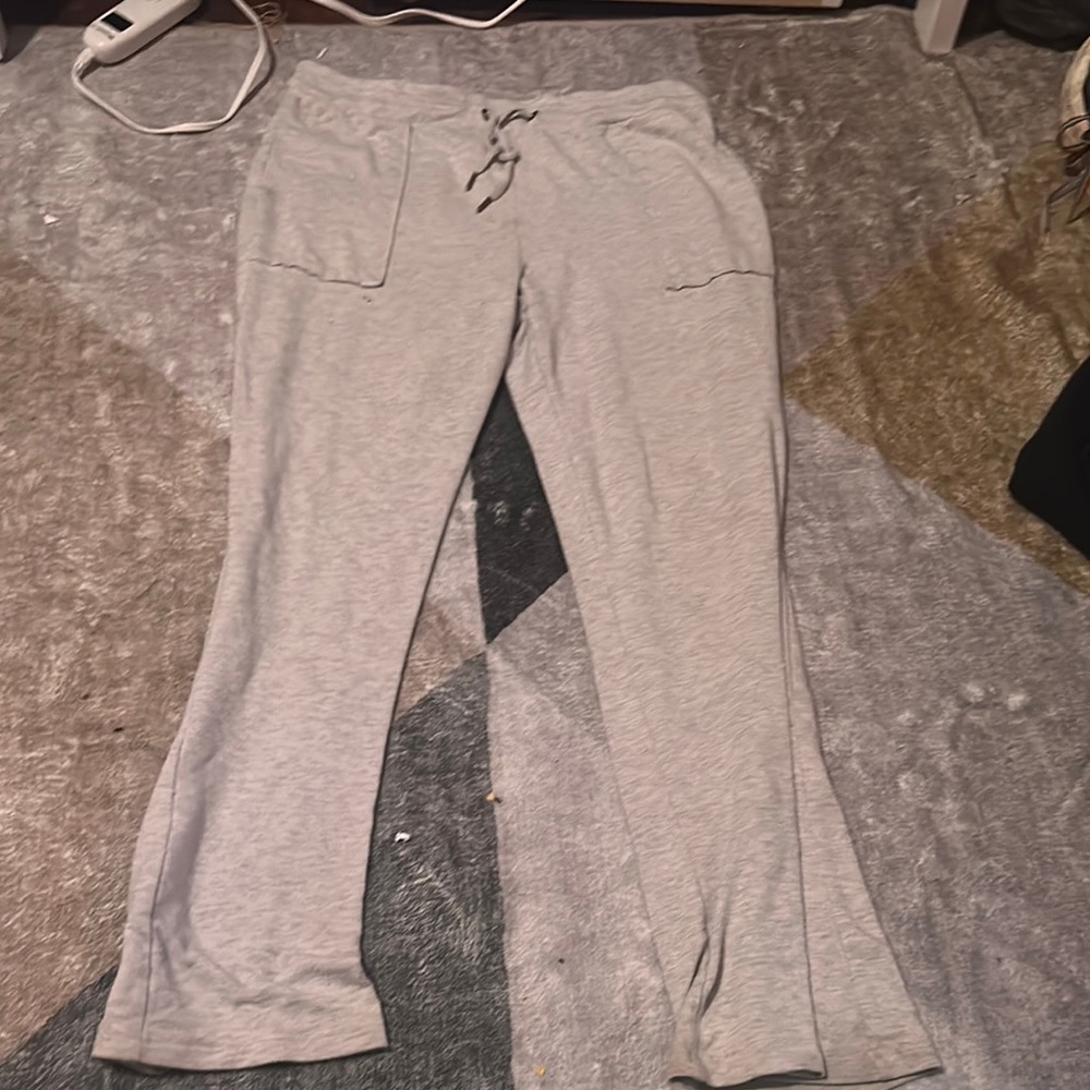 GreenTea Light Gray Women's Pants